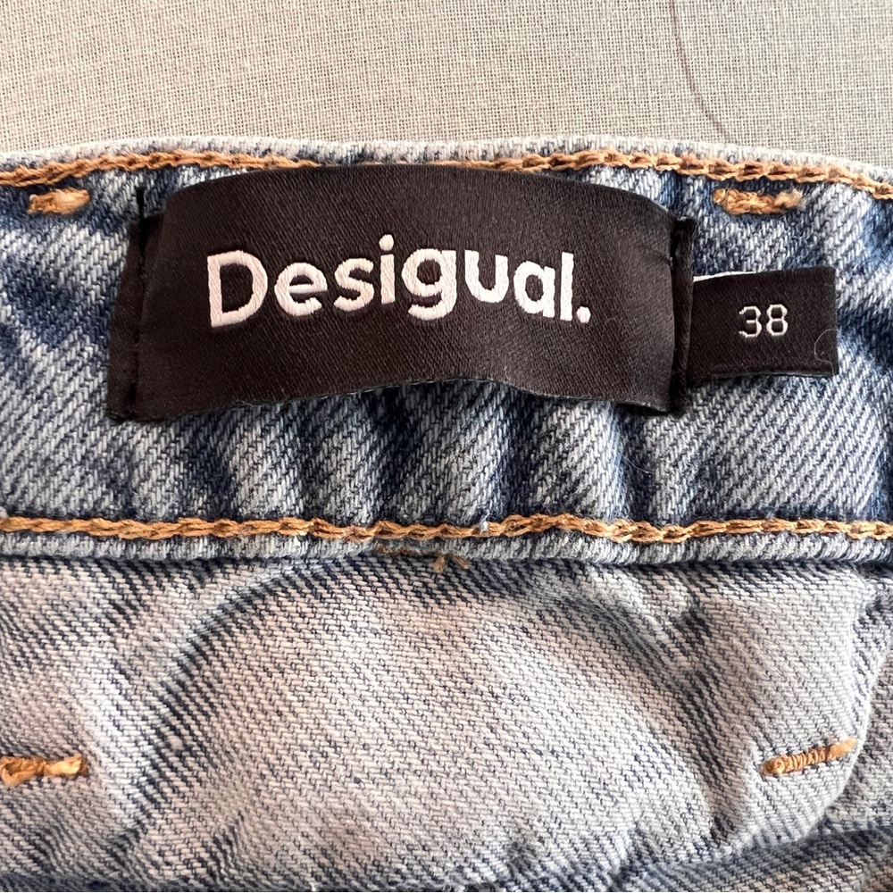 Desigual Light Blue Denim Jeans
